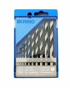 Punte hss rettificate sr pz 10 mm 1/10 01080 krino