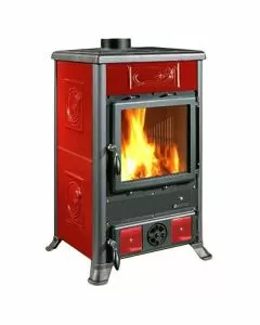Stufa legna rossella r1 5.0 liber.bordeaux nordica