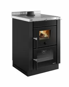 Cucina legna vicenza evo vst nera nordica