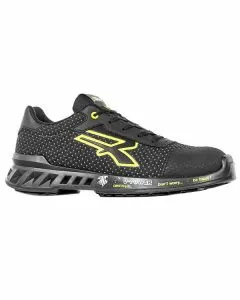 Scarpe matt nero/giallo basse 46 s3 upower