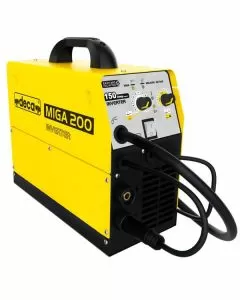 Saldatrice elettrica inverter filo miga 200 deca