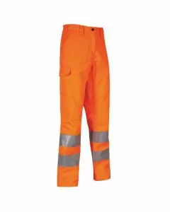 Pantalone alta visib. arancio s sirius upower