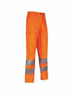 Pantalone alta visib. arancio xl vega upower