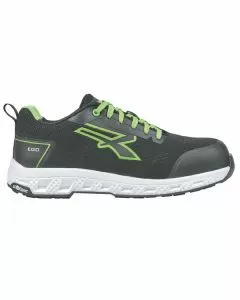 Scarpe aton nero/verde basse 45 s1p upower