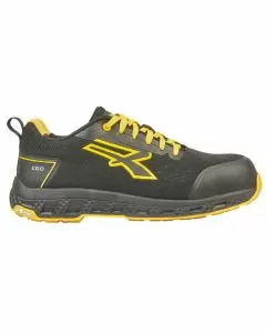 Scarpe fitz nero/giallo basse 41 s1p upower