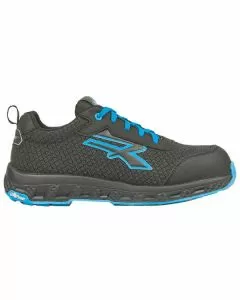 Scarpe stinger nero/blu basse 44 s3 upower