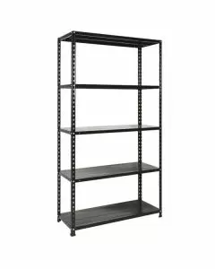 Scaffale kit 100x40 h 186 grigio scuro bizzotto