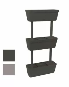 Vaso lolego tortora set cm 59x16 h 16 artplast
