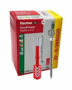Tassello duopower 6x30 s promo pz 100+20 fischer