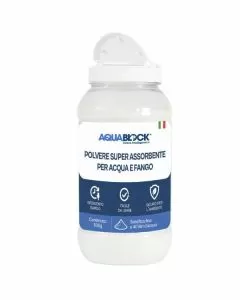 Polvere assorbente g 500 aquablock