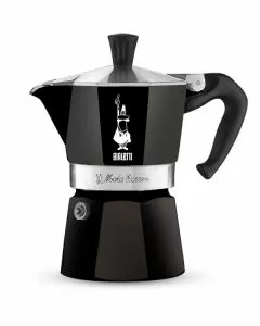 Caffettiera moka express nera tz 3 bialetti