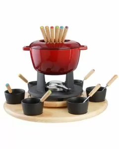 Fonduta ghisa lucida rossa pz 24 eva