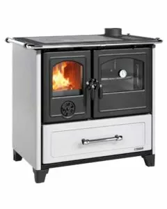 Cucina legna family vst bianca nordica