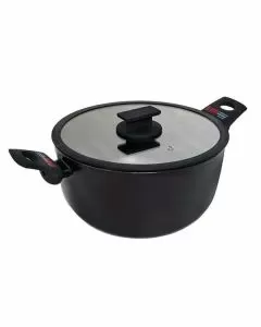 Casseruola 2 manici cm 22 fortezza accademia