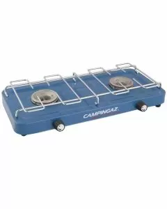Fornello gas 2 fuochi base camp campingaz