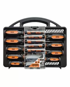 Cacciaviti + inserti set pz 34 alte 12084