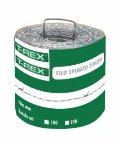 Filo spinato zincato mm 1,7 m 100 trex 08612