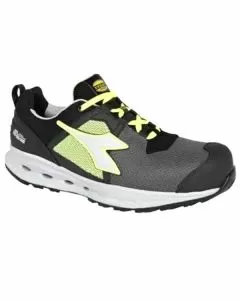 Scarpe glove ghost nero/giallo basse 40 s1 diadora