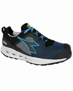 Scarpe glove ghost nero/blu basse 42 s3 diadora