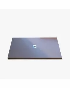 Piatto doccia mineral marmo pietra resina cm con piletta 130x90tortora