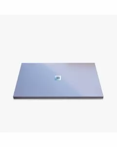 Piatto doccia mineral marmo pietra resina con piletta cm  90x70grigio