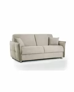 Divano letto Everest beige L 192 H 93 P 95 cm