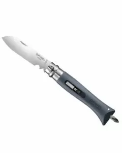 Coltello virobloc inox n. 9 brico grigio opinel