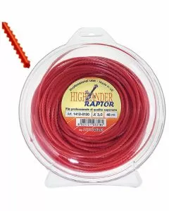 Filo nylon seghettato mm 3,5 m 35 highlander