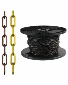 Catena quadra bronzata mm 2,70 m 20 aref