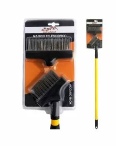 Spazzolone acciaio inox con manico alte 09461