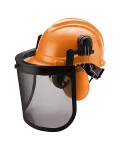 Elmetto protezione cuffie+visiera excel 09488