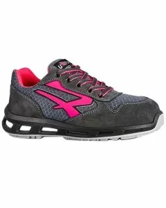 Scarpe verok grigio/fucsia basse 36 s1p upower