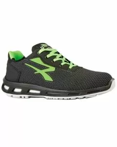 Scarpe strong grigio/verde basse 43 s3 upower