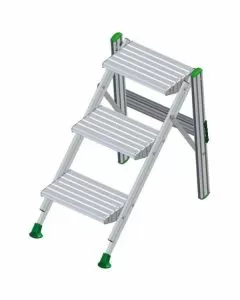 Sgabello alluminio plio gr 4 facal