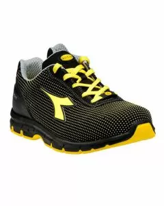Scarpe run atom nero/giallo basse 39 s3 diadora