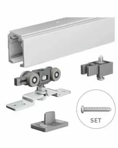 Binario porte scorrevoli kit cm 155 1390 omge