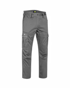 Pantalone cotone grigio xxl stretch cargo diadora