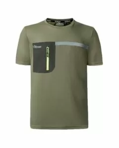 Maglietta t-shirt burnt olive s christal upower
