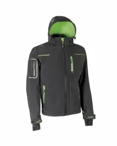 Giacca asphalt grey green m space upower