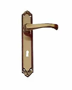 Maniglia lady ott fume' placca 8x70