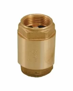 Valvola ritegno ottone ff 1 1/4"