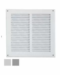 Griglia lamiera 240x240 rete bianca