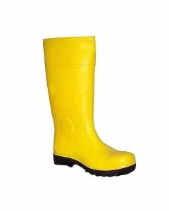Stivali sicurezza pvc ginocchio 39 giallo