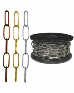 Catena tonda bronzata mm 2,20 m 20 aref