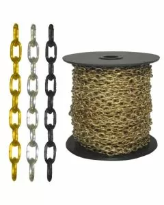 Catena forzatina ottonata mm 1,30 m 25 aref