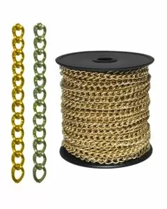 Catena groumette ottonata mm 1,50 m 25 aref