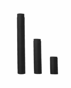 Tubo acciaio 8x 25 nero 2mm pellet ala