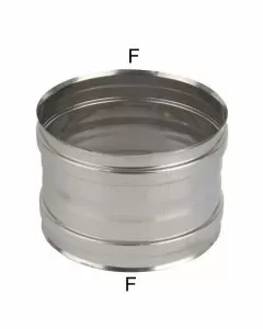 Manicotto inox 25 f/f maral