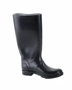 Stivali pvc daisy ginocchio 41 nero donna