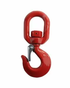 Gancio portata carbonio girevole sicura kg 1600